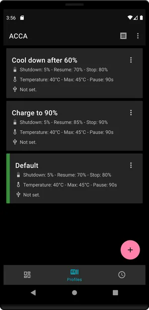 Advanced Charging Controller ACCA